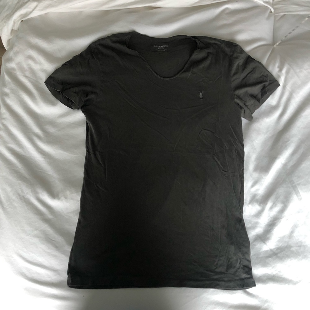 All Saints Olive tshirt
